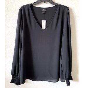 Long sleeve blouse